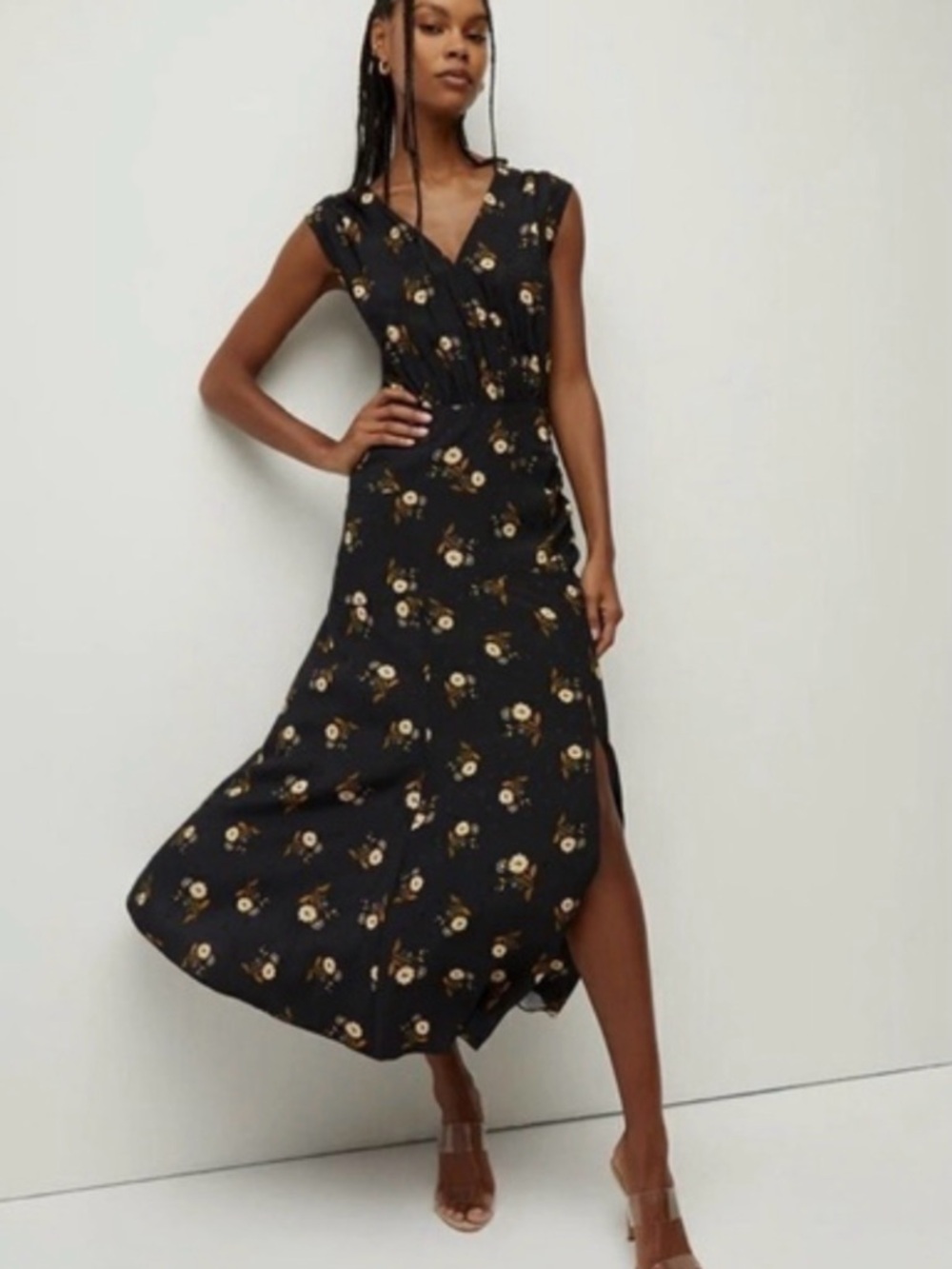 Veronica Beard Women’s Wixson Silk- Blend Floral Midi Dress